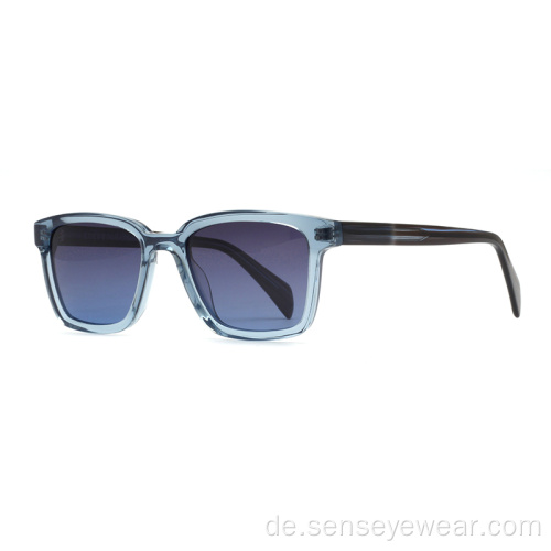 Frauen Custom Logo UV400 Eco Acetat Polarisierte Sonnenbrillen